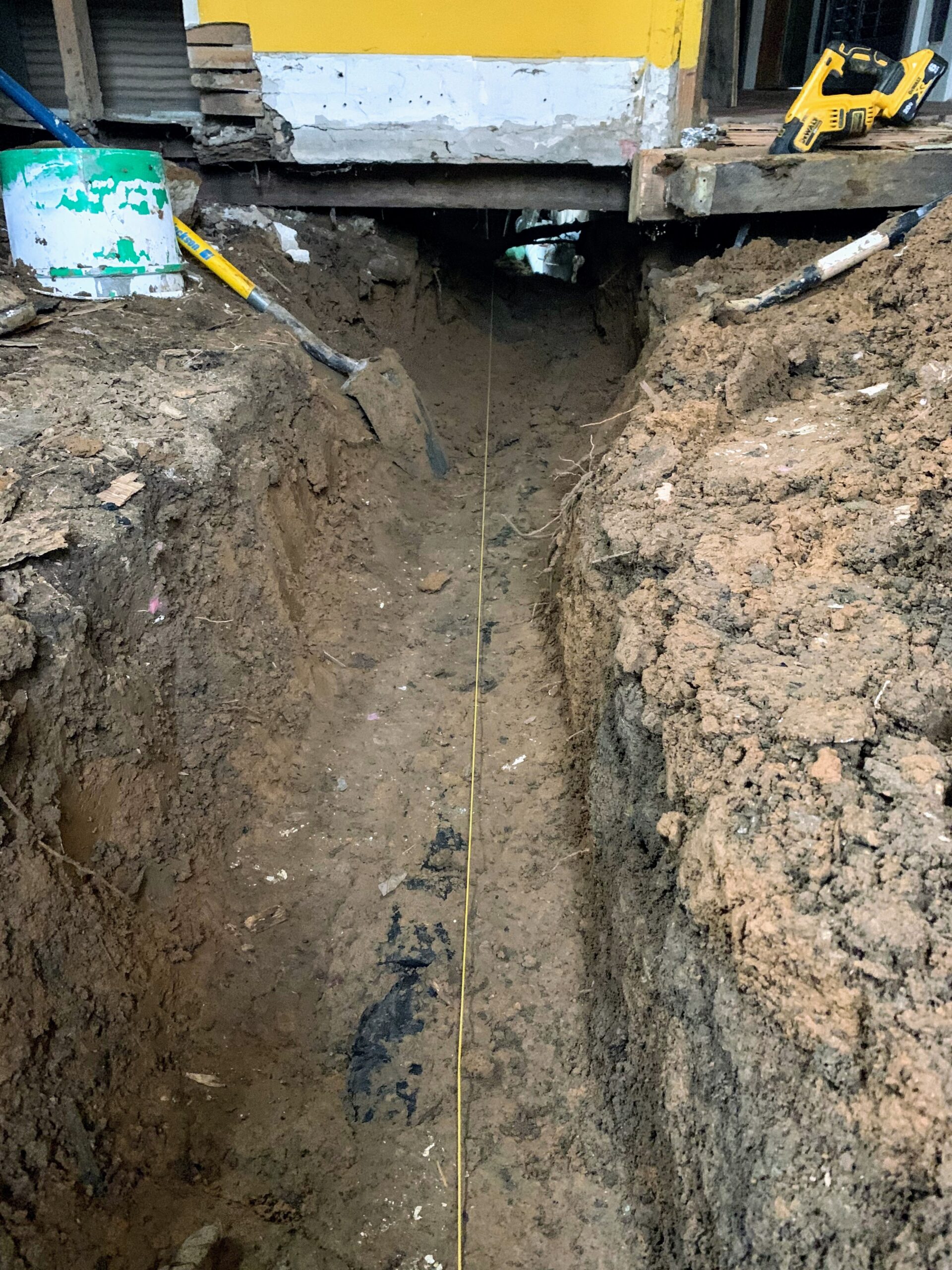 Workmans Sewage Line